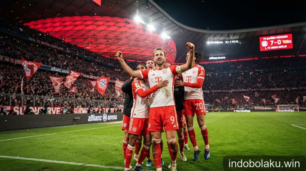 Bayern Munich hủy diệt Union Berlin 7-0: Thông điệp đanh thép từ Allianz Arena