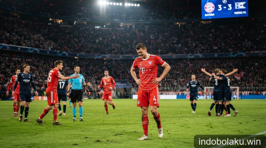 Champions League 2026/27: Bayern Munich và bài toán khó sau trận hòa kịch tính trước Viking