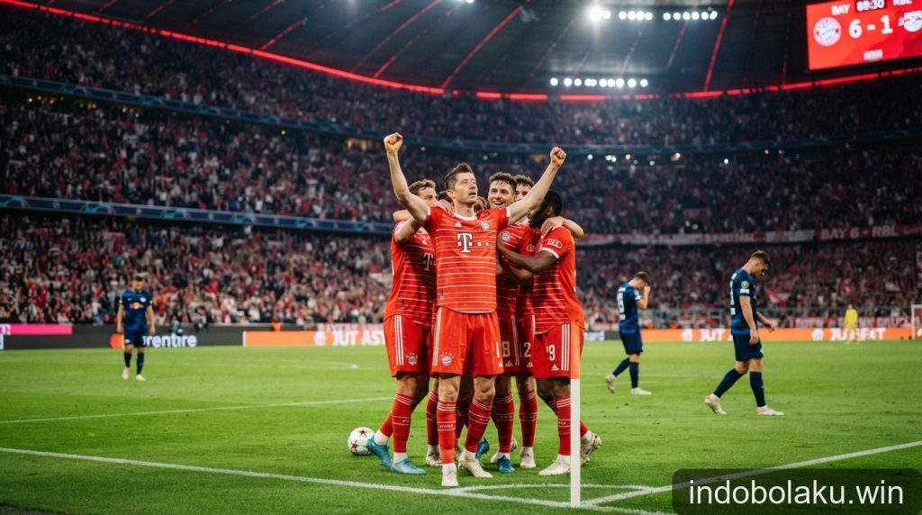 Bundesliga vòng 6: Bayern Munich hủy diệt RB Leipzig 6-1, chiếm ngôi đầu bảng